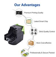 Cartouche de toner compatible C540 pour les modèles CS720 CS725 CX725, nouvelle puce intelligente, garantie de 18 mois