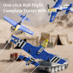 <span class=keywords><strong>เครื่องบิน</strong></span>บังคับวิทยุสมัยสงครามโลกครั้งที่สอง - ระบบขับเคลื่อนแบบเกียร์, แบตเตอรี่ลิเธียมความจุสูง ใช้งานได้ยาวนาน และวัสดุ EPP ทนทานต่อการกระแทก - Product Image 2