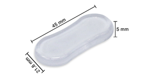 Tampons autocollants insonorisants transparents pour les couvercles <span class=keywords><strong>de</strong></span> toilettes, les tiroirs, les dessus <span class=keywords><strong>de</strong></span> table, les portes - Product Image 2
