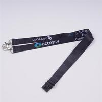 CH Wholesale Sublimation Printing Polyester Lanyards With Logo Custom Certification Keychain OEM ODM ECO Promotion Event Gifts