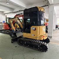 Mini-excavatrice sur chenilles CAT 303 d'occasion, bon état, prix usine, apparence impeccable, faible nombre d'heures de travail, à vendre