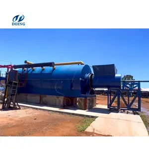 Hot export Waste Oil Sludge Pyrolysis Treatment Plant Environmental Coar Tar Sludge Mud Pit Recycling machine