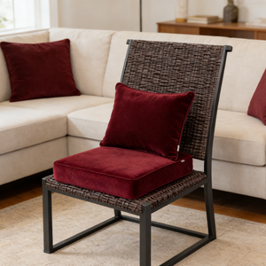 Waterproof Woven Back Cushion &amp; Seat Pad Suitable for Outdoor Patios Bedrooms Living Rooms <strong>Gardens</strong> Ideal for All-Seasons - Product Image 3