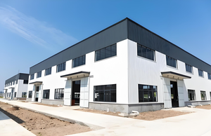 Hiện đại mạ kẽm ánh sáng đo Kết Cấu Thép nhà xưởng prefab nhà máy Giấc Mơ xây dựng nhà biệt thự mạnh mẽ nhà Khung nhà bếp phòng tập thể dục - Product Image 3