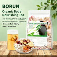 OEM ODM Thé aux fleurs embellissant les hanches 150g 5x30 sachets par sachet pour lifter, agrandir les hanches et améliorer la capacité sexuelle, à préparer avec de l'eau chaude ou froide