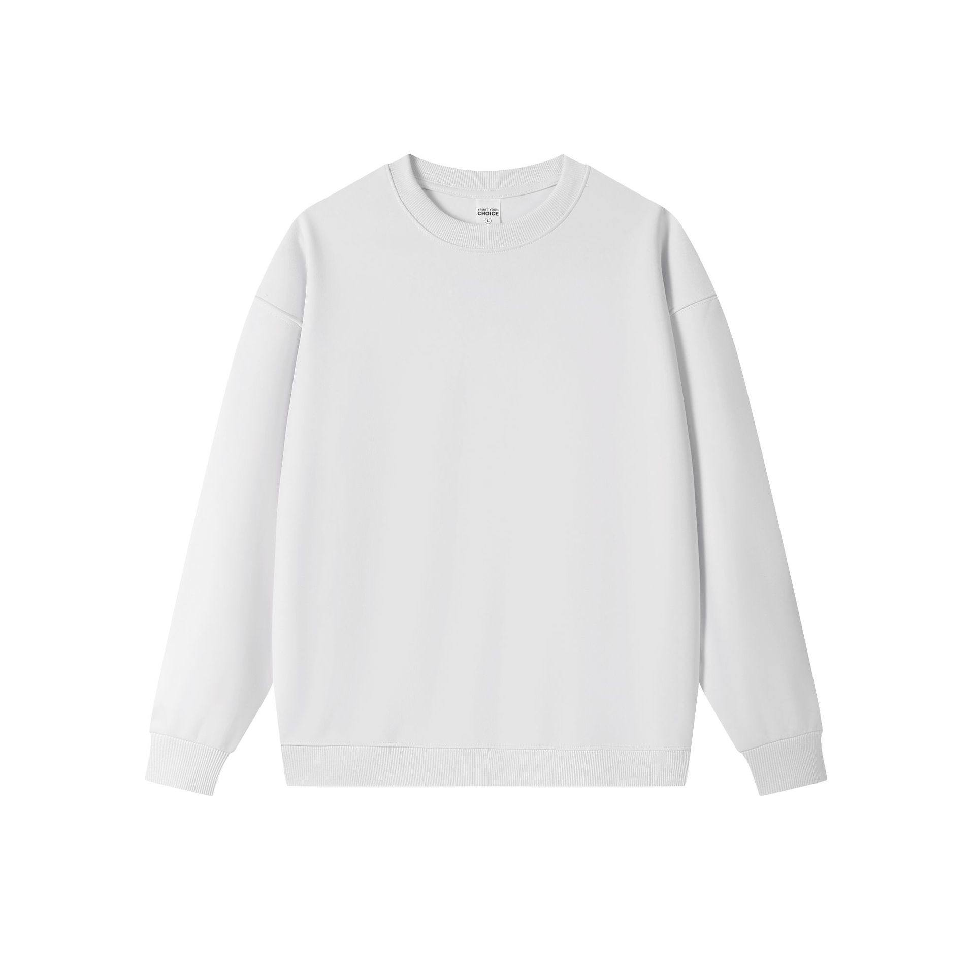 Crew Neck - White