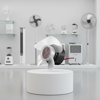 Mini moteur à courant continu à faible vibration pour mini ventilateur électrique et usage domestique intelligent