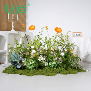 Bouquet de fleurs artificielles en mousse Greenway pour arrangement floral, décoration intérieure et extérieure, verdure décorative, affichage paysager - Product Image 1