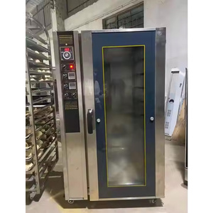 Máquina para hornear de acero inoxidable Horno de convección eléctrico de gas de 10 bandejas Horno para hornear pan - Product Image 5