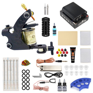 Miglior prezzo professionale completo completo tatuaggio macchina Kit di alta qualità in rame caratteristica permanente popolare con gli artisti - Product Image 6