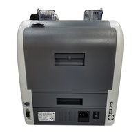 Compteur de billets vertical Euro avec détection de contrefaçon d'affichage TFT Capacité de trémie 530 pièces 220V