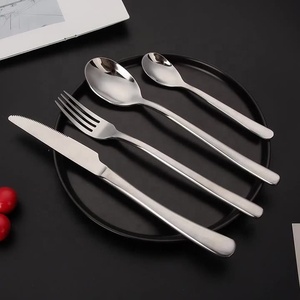 Prix usine ensemble de couverts en acier inoxydable cuisine occidentale couteau à Steak cuillère à Dessert <span class=keywords><strong>fourchette</strong></span> pour le service de thé pour les mariages - Product Image 4