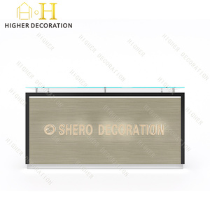 Xác minh Nhà cung cấp sang trọng tiếp nhận đồ nội thất nhà hàng nhà bếp quầy bar quầy thu ngân truy cập - Product Image 1