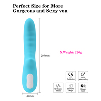 4Swing Factory Hot Sale 10-Modus Kaninchen Vibrator AV Wand Dildos für G-Punkt Vagina Clit Nippel & Anal Stimulation