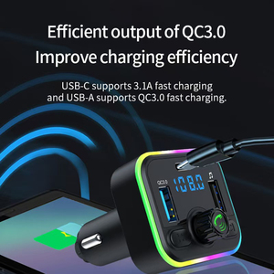 <span class=keywords><strong>2025</strong></span> BMW New <span class=keywords><strong>Car</strong></span> MP3 <span class=keywords><strong>FM</strong></span> <span class=keywords><strong>Transmitter</strong></span> QC3.0 sạc nhanh USB 1 năm bảo hành cho máy nghe nhạc Thuốc lá nhẹ hơn Stereo - Product Image 3