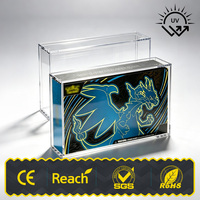 Étagères d'exposition magnétiques en acrylique pour Pokémon Mega Charizard, boîte de rangement en acrylique UPC