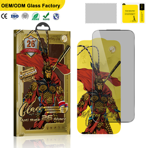 Pour <span class=keywords><strong>iPhone</strong></span> 18 Pro Max 18 18 Pro XS XR MAX 26 °   Protection d'écran en verre trempé pour la confidentialité, protection en verre transparent HD, accessoires pour téléphone - Product Image 1
