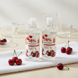 Niacinamide biologique en marque privée OEM, <span class=keywords><strong>super</strong></span> blanchissant, extrait de cerise, AHA puissant, anti-acné, anti-rides, éclaircissant pour le visage et le corps - Product Image 6