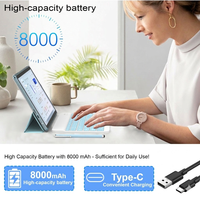 Tablette Android 16 OEM 11 pouces, batterie réelle 8000 mAh, charge rapide PD 9V 2A, Octa Core, 20 Go + 128 Go, WiFi 5G