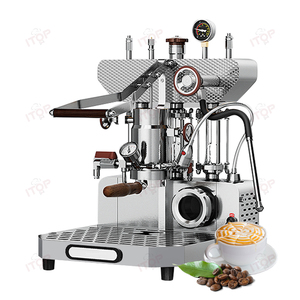Machine à café expresso de style levier de haute qualité et bon marché pour un usage domestique / machine à café à pression manuelle / équipement à café manuel italien - Product Image 3