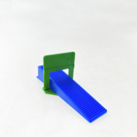 Système de nivellement de carreaux en PVC et PE personnalisable Prix pour carreaux de sol imperforés Clips et cales d'espacement pour porcelaine