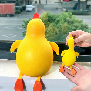 Large Giant Squishy Duck Toy Big Duck Squishy Sensory Flour <b>Fidget</b> Toys for Anti Stress - Product Image 4
