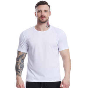Round Neck Short Sleeved Men's Summer New Loose Short Sleeved <strong>T</strong>-<strong>shirt</strong> Sport Top - Product Image 3