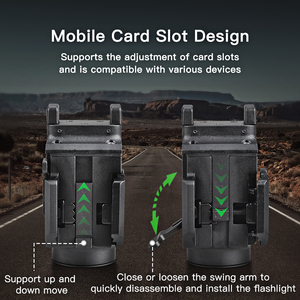 Đèn pin chiến thuật hợp kim nhôm, sạc lại được, 1000 lumen, tích hợp đèn laser xanh, sạc USB, chống nước IP65, dùng cho ngoài trời - Product Image 6