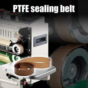 50 Stuks Ptfe Gecoate Transportband Voor Zak Afdichting Machines Hittebestendig, Anti-Stick Oppervlak Voor Industriële Verpakkingsapparatuur - Product Image 2