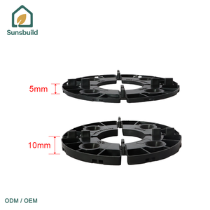Sunsbuild Heavy Duty 10mm Fixed Height Plastic Pedestals for Deck Joist Support Outdoor <b>Decking</b> and Landscaping Project - Product Image 6