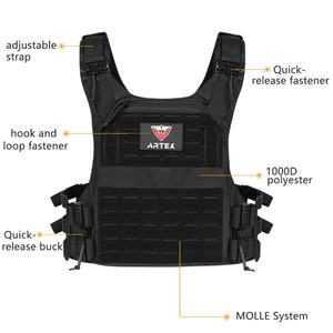 ISO9001 Certificate Factory OEM Custom logo Quick Release Nylon Elite Training Gear Harness Mounted <b>Tactical</b> <b>Vest</b> ARTEX - Product Image 4