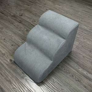 3-traps antislip, verwijderbare, milieuvriendelijke, duurzame, lichtgewicht, wasbare honden- en kattenhelling, <span class=keywords><strong>bed</strong></span>, huisdierentrap, orthopedische luxe traagschuimmatras - Product Image 3