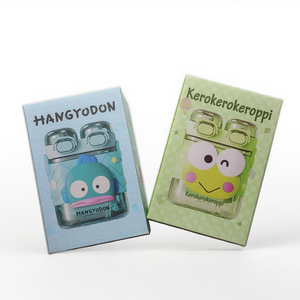 Bán buôn thân thiện với môi hộp giấy sóng dễ thương phim hoạt hình ủng hộ biểu tượng tùy chỉnh Matte cán lá vàng nghề thủ công cho - Product Image 1