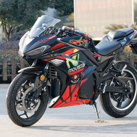 Moto électrique haute vitesse 3000W, modèle classique, moto de course pour adultes