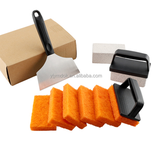 Kit Professionale <span class=keywords><strong>per</strong></span> la Pulizia del Griglia, Set di Strumenti <span class=keywords><strong>per</strong></span> la Pulizia della Piastra, <span class=keywords><strong>Pietra</strong></span> <span class=keywords><strong>per</strong></span> Pulire il Griglia - Product Image 2