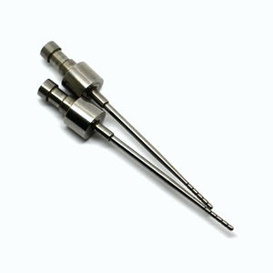 Paduan Titanium induksi atau konduksi bagian deteksi medis infusi elektronik <span class=keywords><strong>Cnc</strong></span> bubut disesuaikan layanan mesin - Product Image 1
