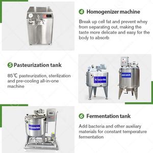 Équipement automatique pour <span class=keywords><strong>la</strong></span> production de yaourt, de yaourt UHT, de lait, usine laitière, mini-machine pour le lait en Chine - Product Image 4