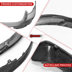 Gran Oferta: Kit de Carrocería de Fibra de Carbono Seca Estilo Turbo S GT para Porsche Taycan, Parachoques Delantero y Trasero, Actualización de Antiguo a Nuevo - Product Image 4