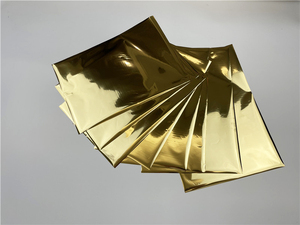 Vàng Toner stamping Foil <span class=keywords><strong>Sheets</strong></span> 50 cái Pet truyền nhiệt cán Phim Giấy cuộn cho Máy in <span class=keywords><strong>laser</strong></span> máy trong nghề thủ công làm việc - Product Image 4