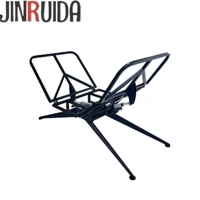 Cadre de lit de yoga intelligent réglable JINRUIDA, mécanisme à 3 moteurs, télécommande sans fil, 6 modes, capacité de charge de 150 kg