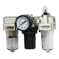 Unités FRL d'air comprimé en aluminium XQC AC2000 1/8" 1/4" BSP |   Garantie d'un an |   Pièces pneumatiques certifiées d'origine chinoise