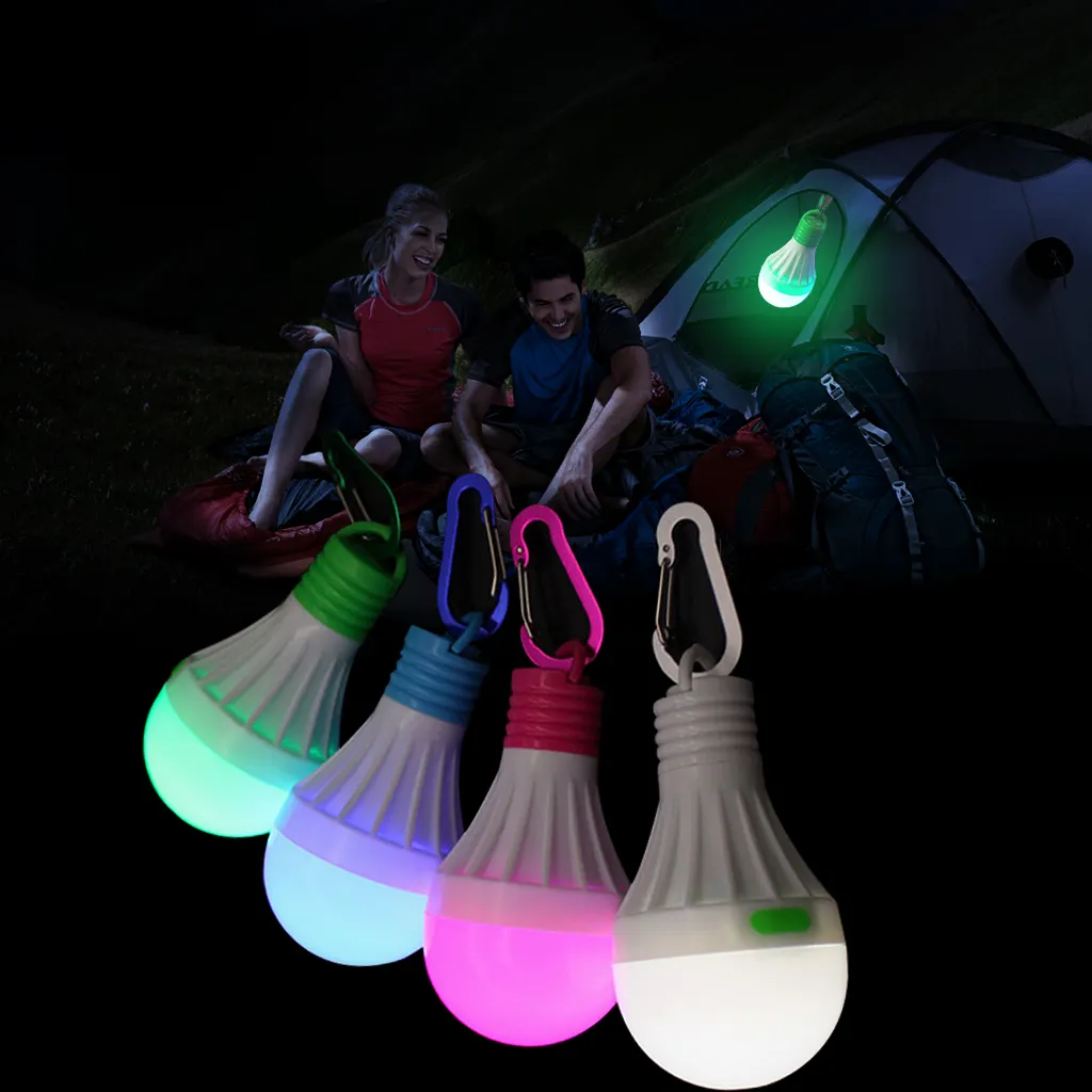 屋外キャンプ用ポータブル緊急LEDテントランプ