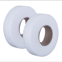 Matériau de couture non tissé, entoilage thermocollant, ruban adhésif thermofusible PA, poids de 10 à 100 g/m², pour vêtements, marque Jinghua