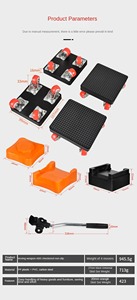 Labor-Saving Universal Wheel Furniture Mover Plastic <b>Tool</b> for Moving Beds Cabinets Weight Lifting Artifact Customized Efficient - Product Image 6