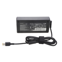 Charger Tip Slim 170W untuk Lenovo Legion 5 5i 7 7i ThinkPad P50 P51 20V 8.5A Adaptor Charger Laptop Pin Persegi