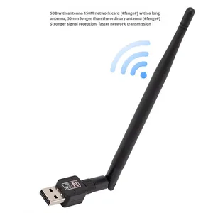 USB Card mạng không dây mt7601 150Mbps <span class=keywords><strong>Wifi</strong></span> Adapter cho máy tính xách tay với ăng ten ngắn 2dB bên ngoài trong kho - Product Image 4