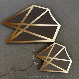 Led personalizado 3D logo <span class=keywords><strong>Sign</strong></span> interior Metal Led retroiluminado al aire libre logo Wall <span class=keywords><strong>Sign</strong></span> Business Channel Letters Signs logo al aire libre - Product Image 4