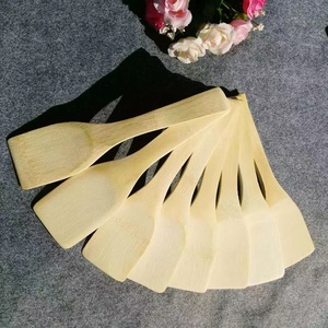 Espátulas de Bambú de 21 cm, Juego de 6 Utensilios de Cocina Antiadherentes para Uso en la Cocina - Product Image 4
