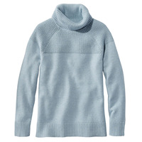 Vente en gros d'usine, pull à col roulé en coton mélangé à manches longues pour femmes