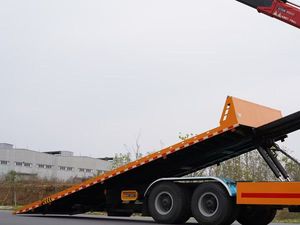 Véhicule tout-terrain à huit roues arrière Shaanxi Automobile Delong avec capacité de levage et de franchissement d'obstacles, un <span class=keywords><strong>remorque</strong></span>, deux véhicules de sauvetage - Product Image 5